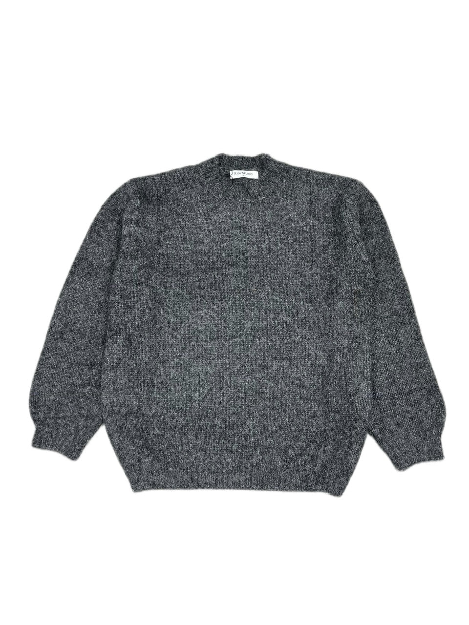 受注制【RENOL】wool mix round knit (4color)