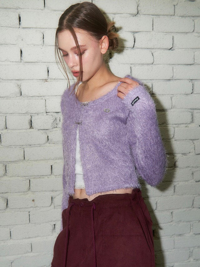 【FANCY CLUB】BOOKLE HOOK CARDIGAN