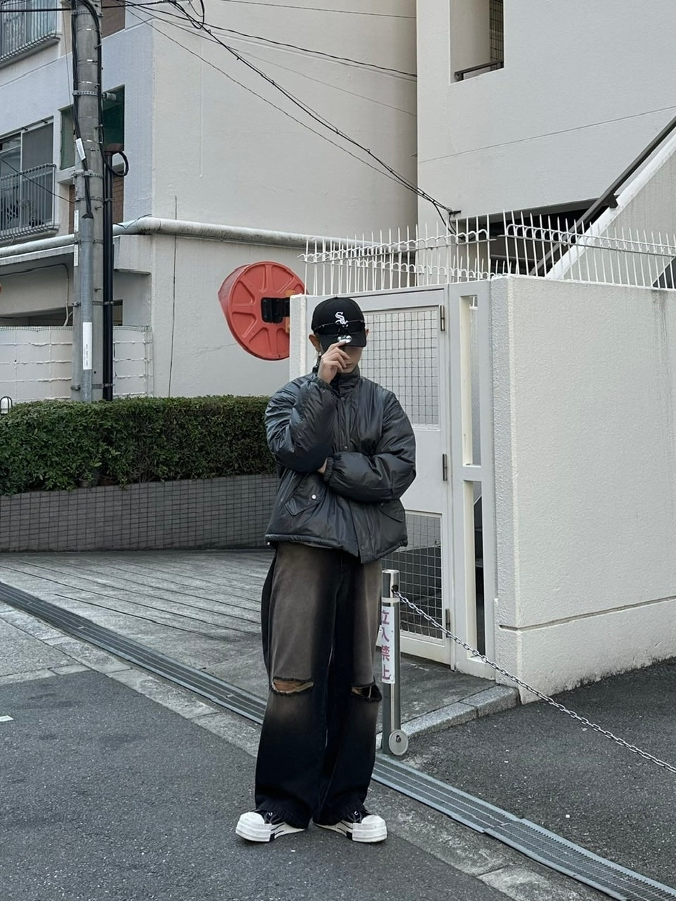 【Chikashitsu +】unisex padding blouson (4color) / 【チカシツプラス】ユニセックスパディングエムエーワン長袖ブルゾン