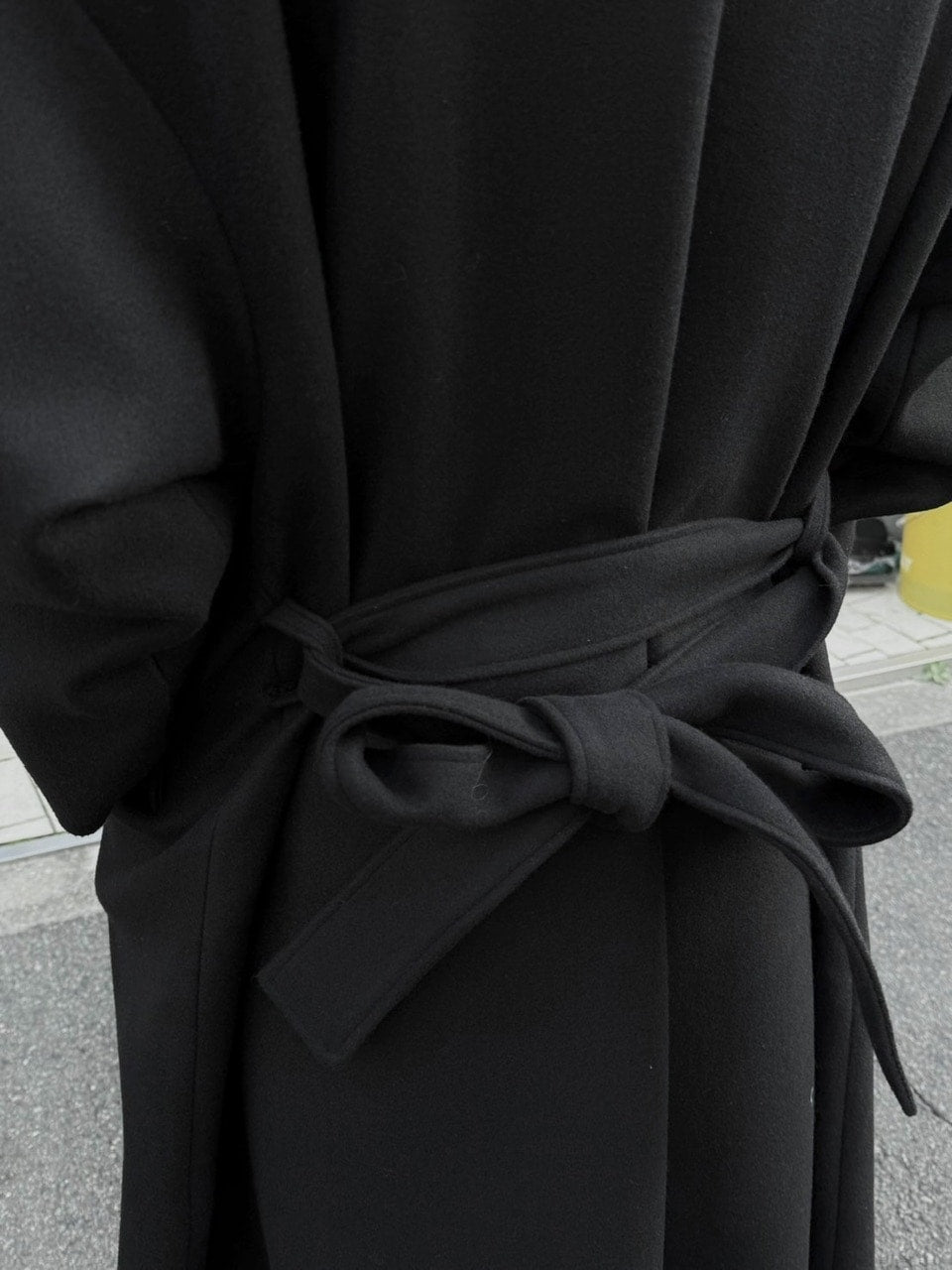 大阪店WEB限定【Chikashitsu +】oversized wool double coat (2color)