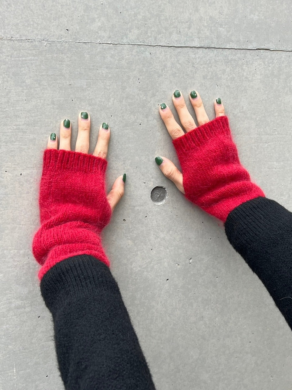 【Chikashitsu +】arm warmer (6color)