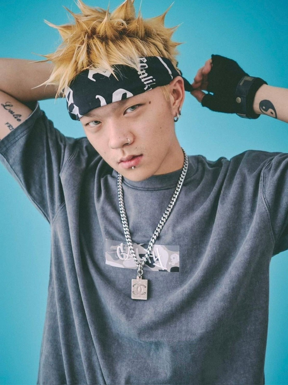 【GALFY】ガルフィーカモボックスロゴTee