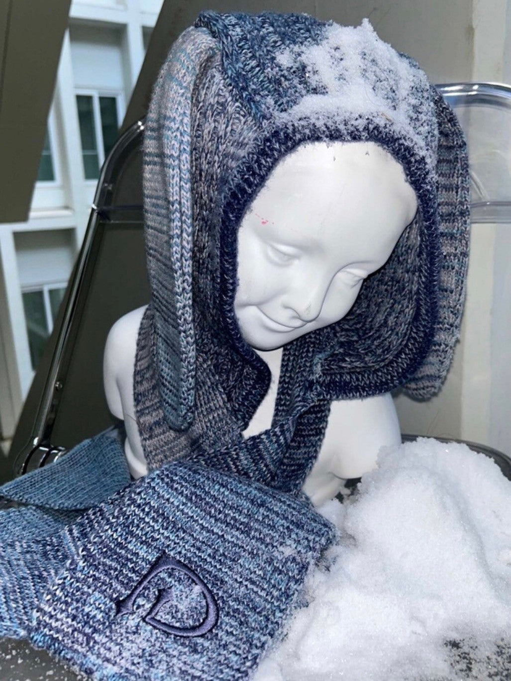 【DILETTANTISME】RABBIT EAR BALACLAVA MUFFLER