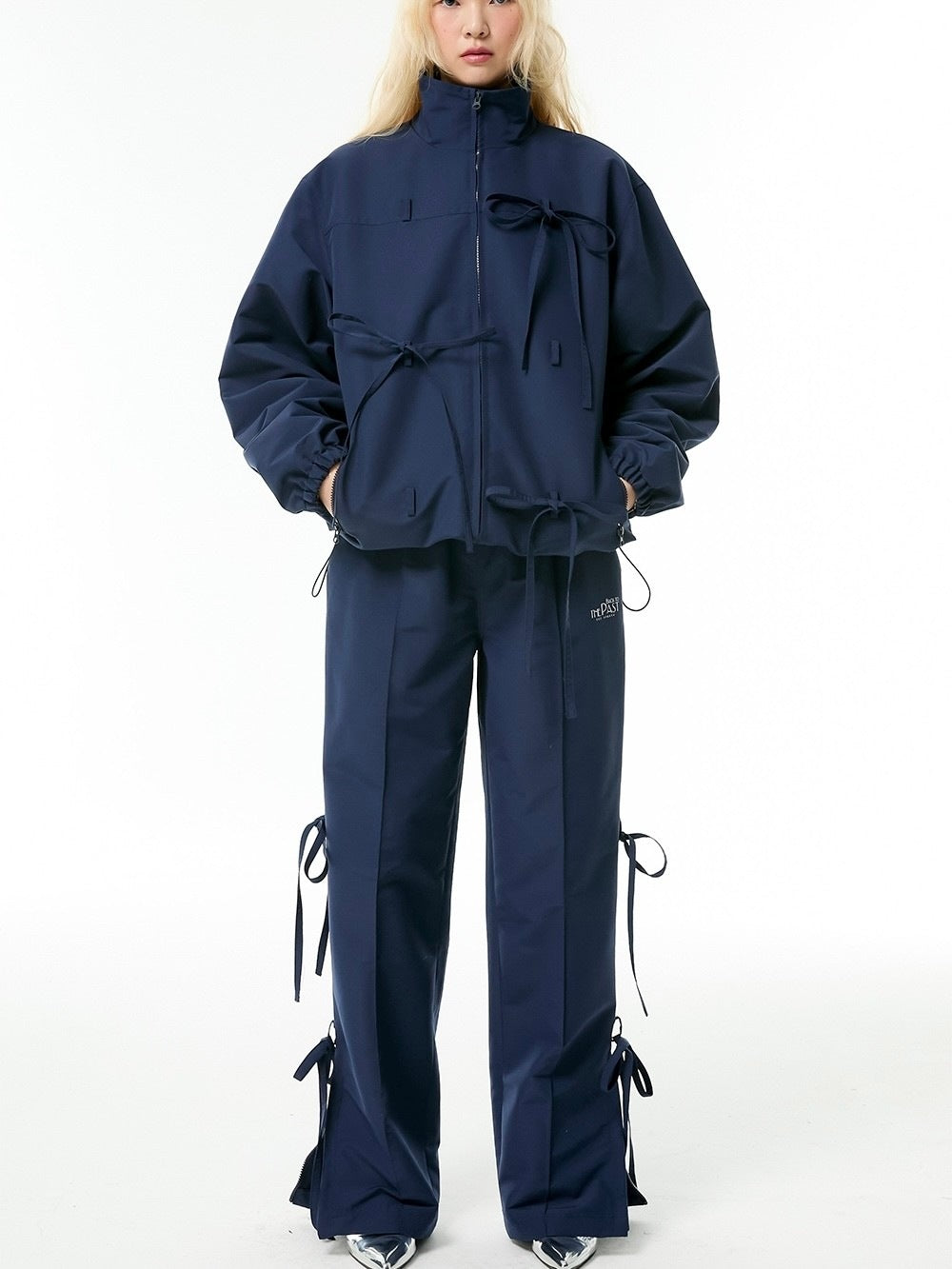 【ESC STUDIO】ribbon training pants