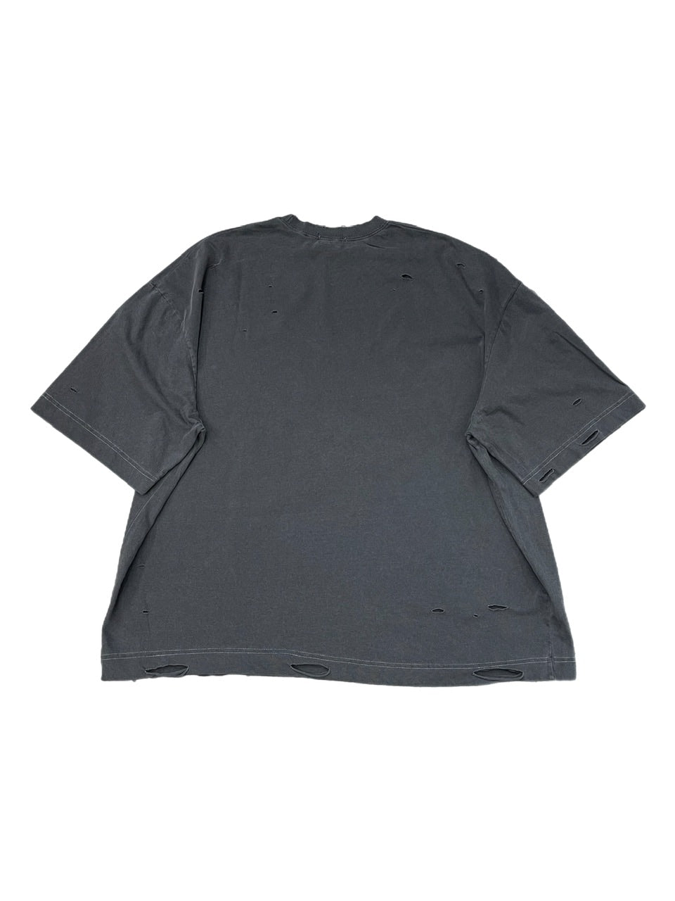 【Chikashitsu +】pigment damage overfit t-shirt (2color)