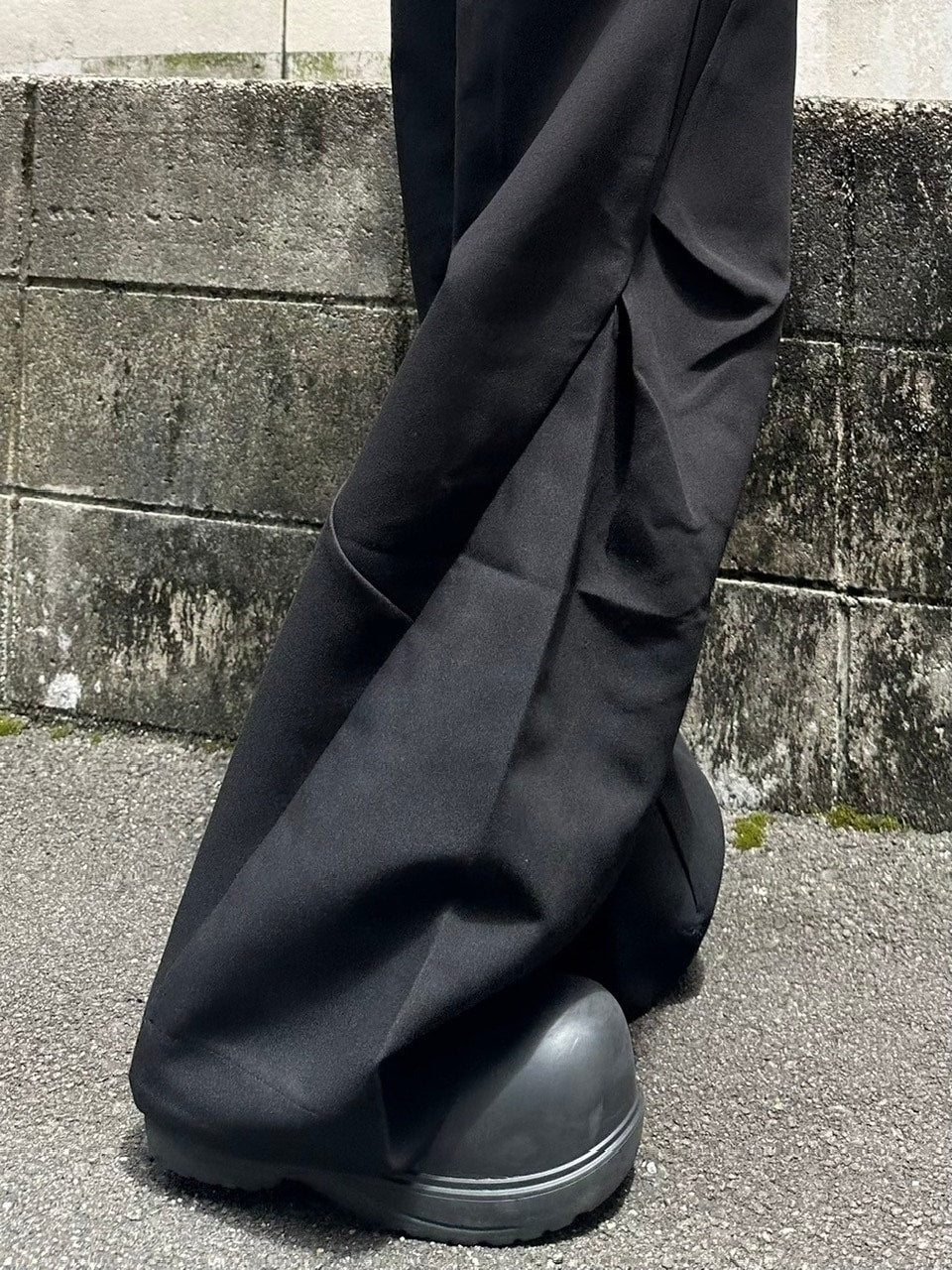 【Chikashitsu +】pattern design slacks (2color)