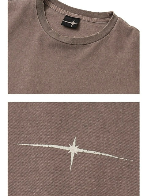 【TILLDAWN】CIRCLE PIGMENT 1/2 SLEEVE