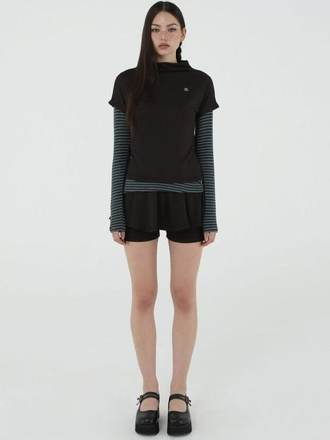 【Uglyshadow】US FLARE SKIRT PANTS