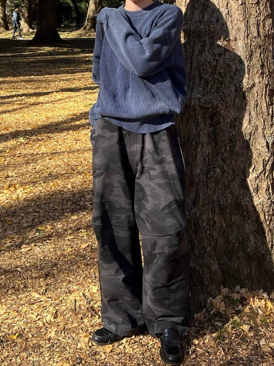 【Chikashitsu +】vintage wash damage knit (3color) / 【チカシツプラス】ビンテージウォッシュダメージ長袖ニット