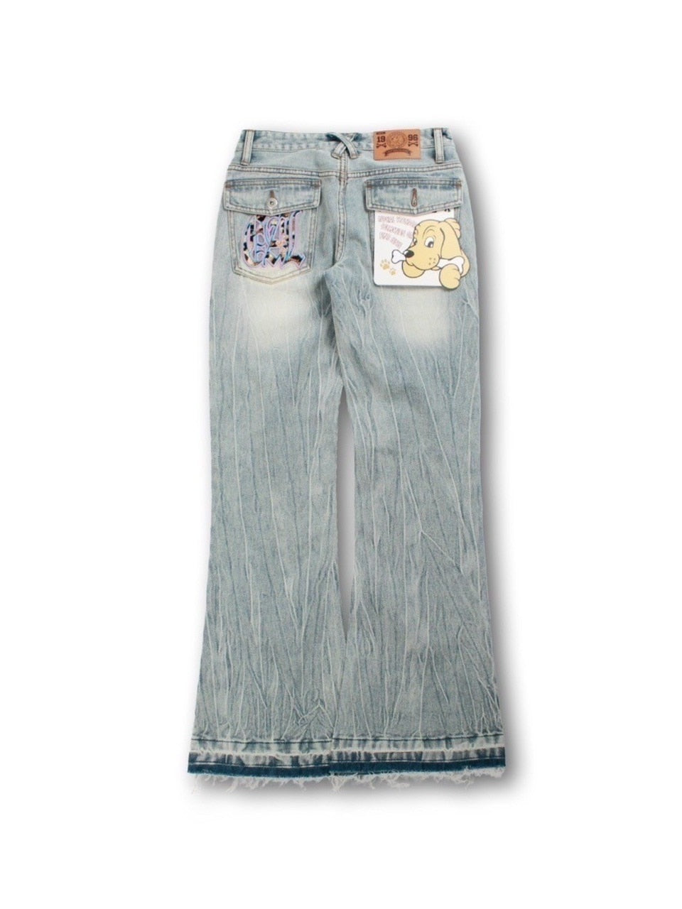 【GALFY】GALローライズフレアデニム