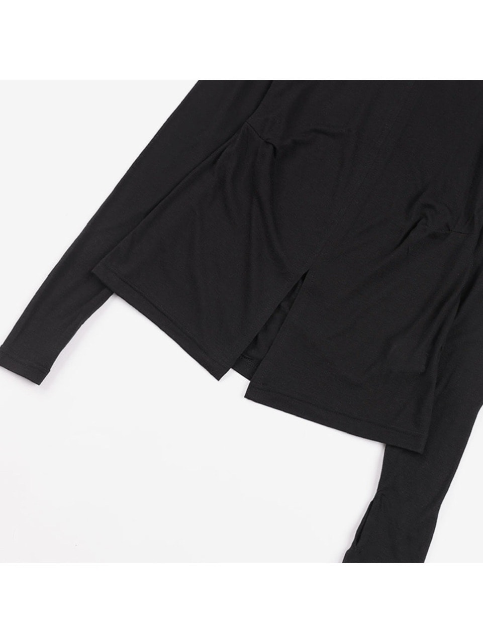 【FANCY CLUB】3-WAY BUTTON LAYERED LONG SLEEVE / 【ファンシークラブ】ボタンベストレイヤード長袖Tシャツ