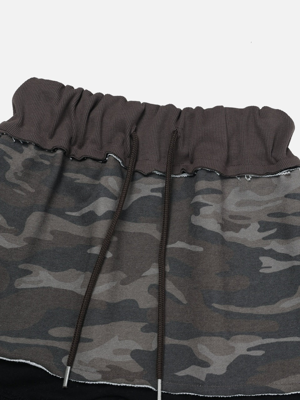 【GATELESS】CAMOUFLAGE MINI SKIRT PANTS