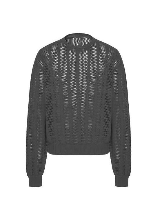 【DNSR】Meshed Crop Knit