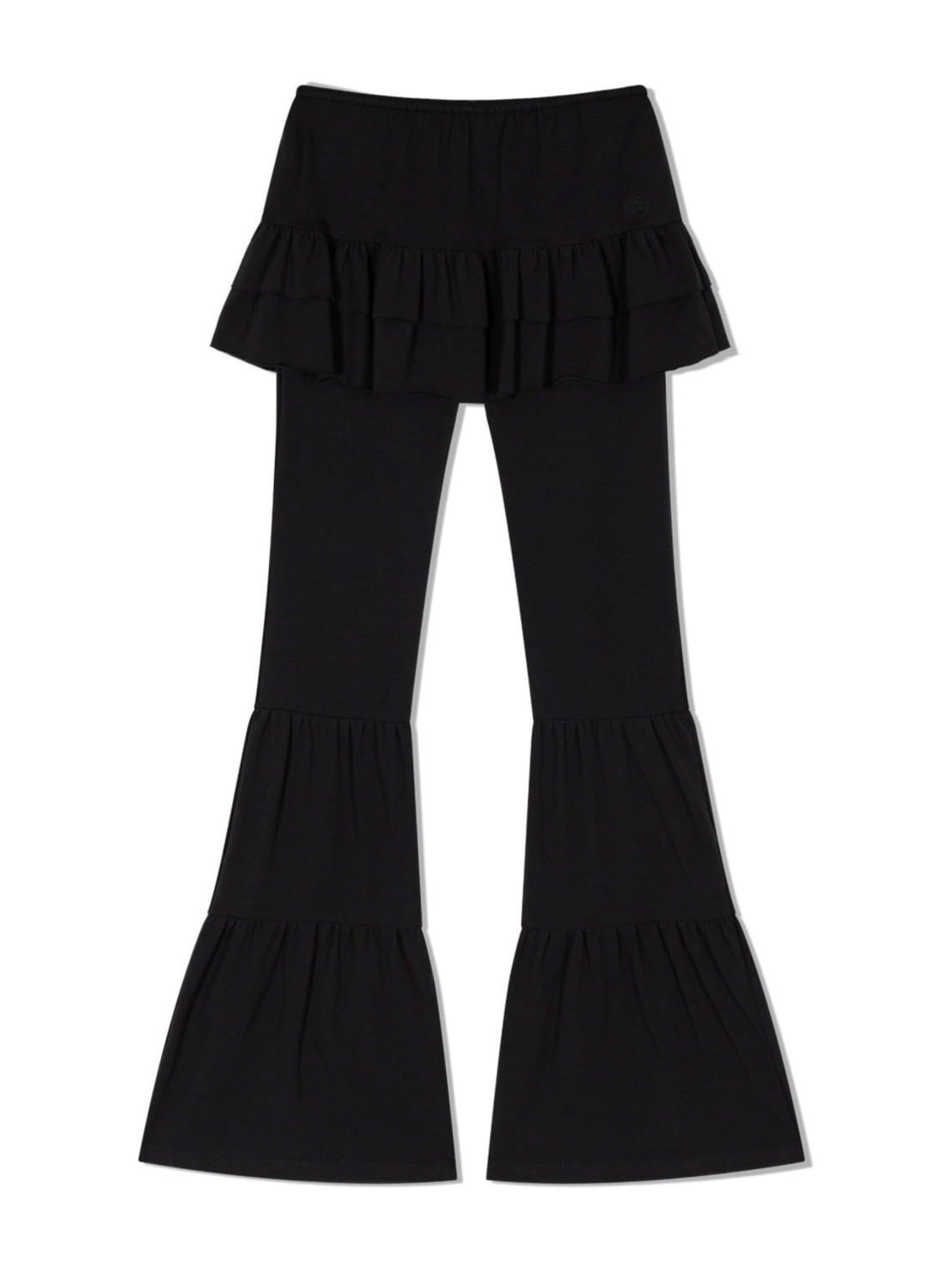 【Uglyshadow】CANCAN SHIRRING SKIRT PANTS