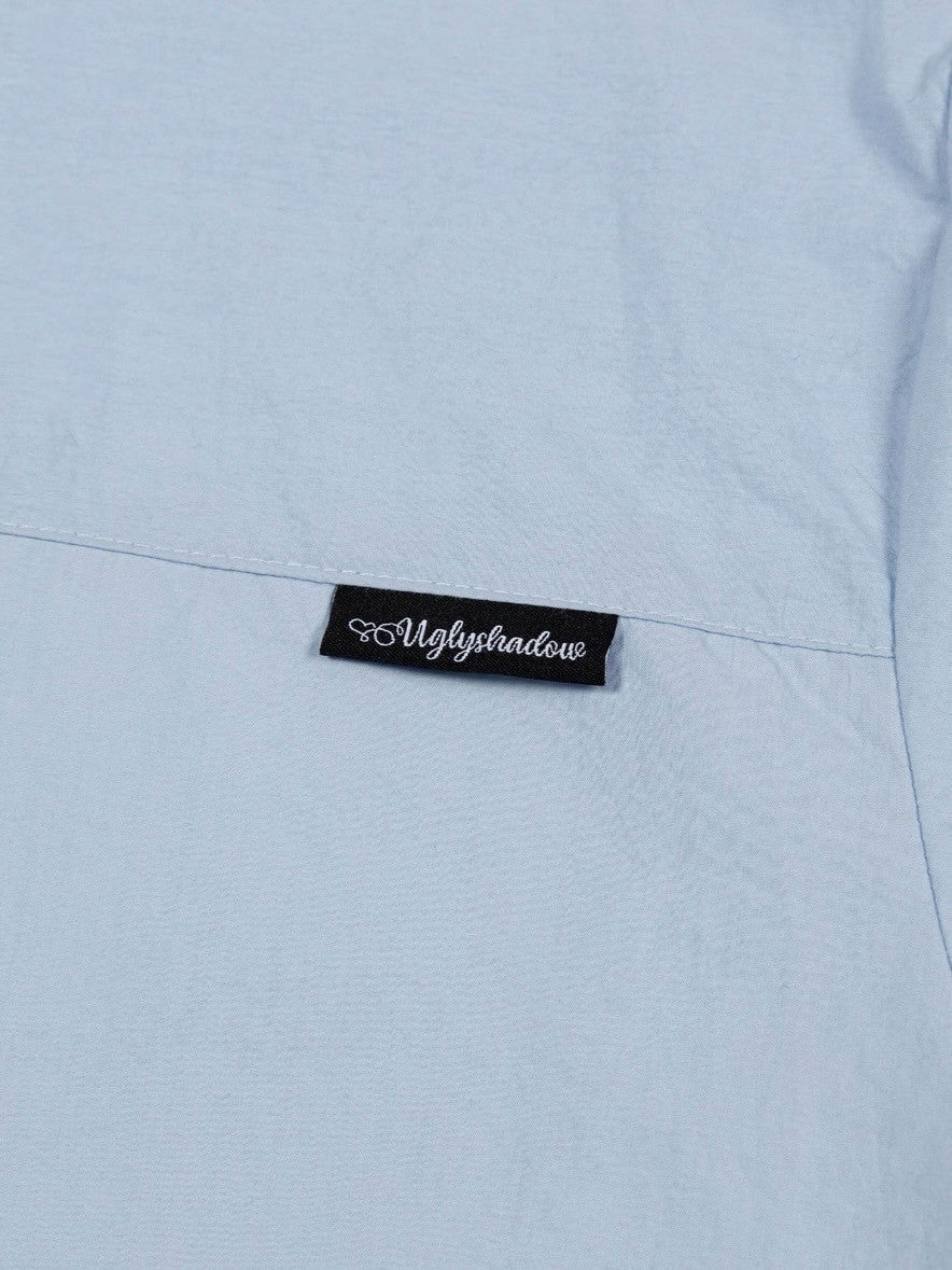 【Uglyshadow】TIE HALF SHIRT