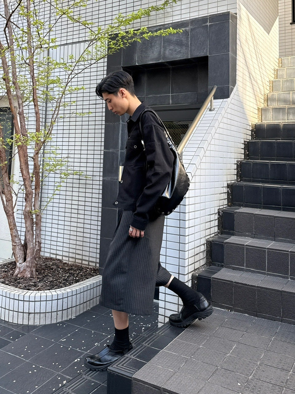 東京店WEB限定受注制【Chikashitsu +】eyelet cross bag