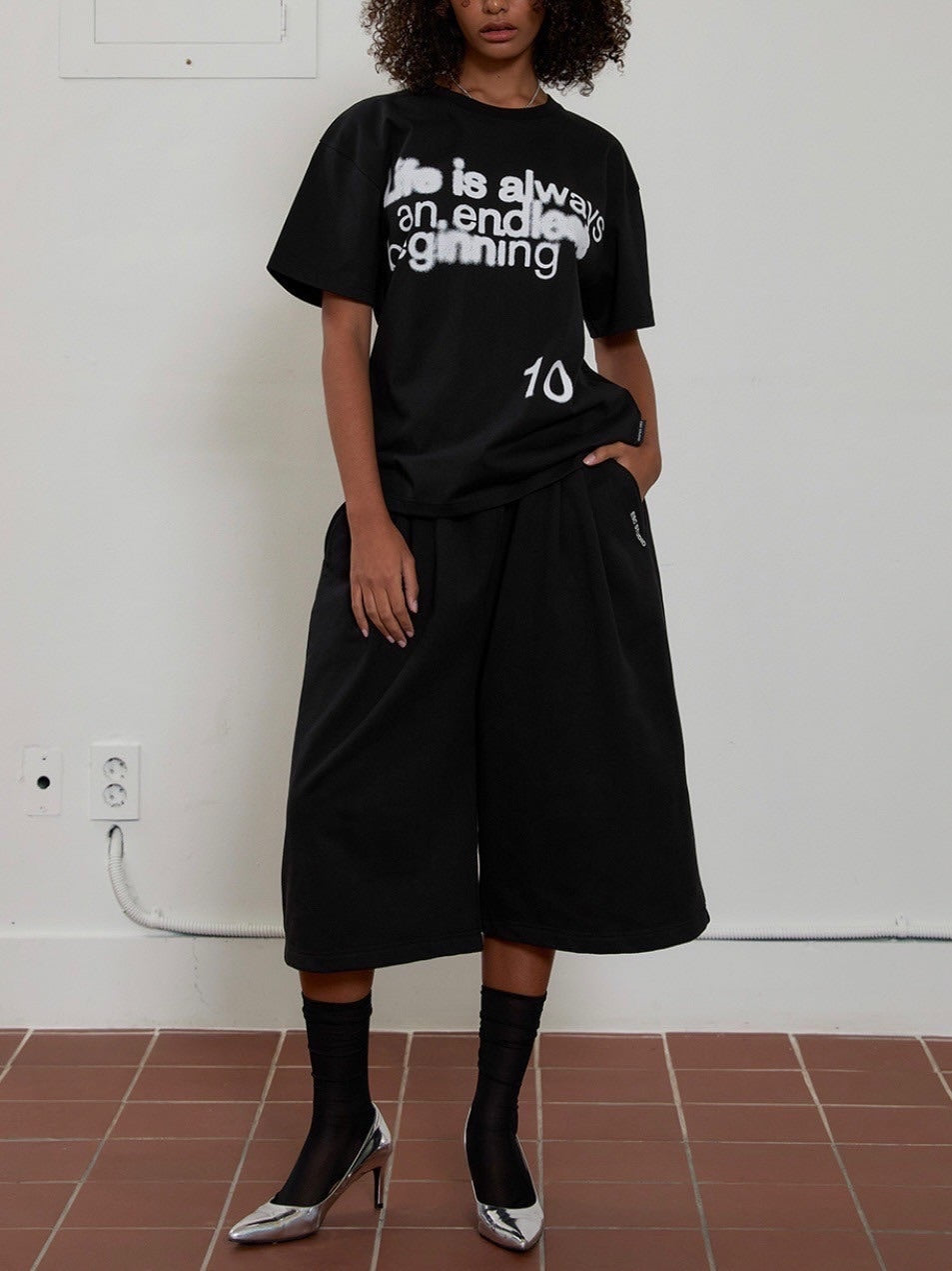 【ESC STUDIO】training bermuda pants