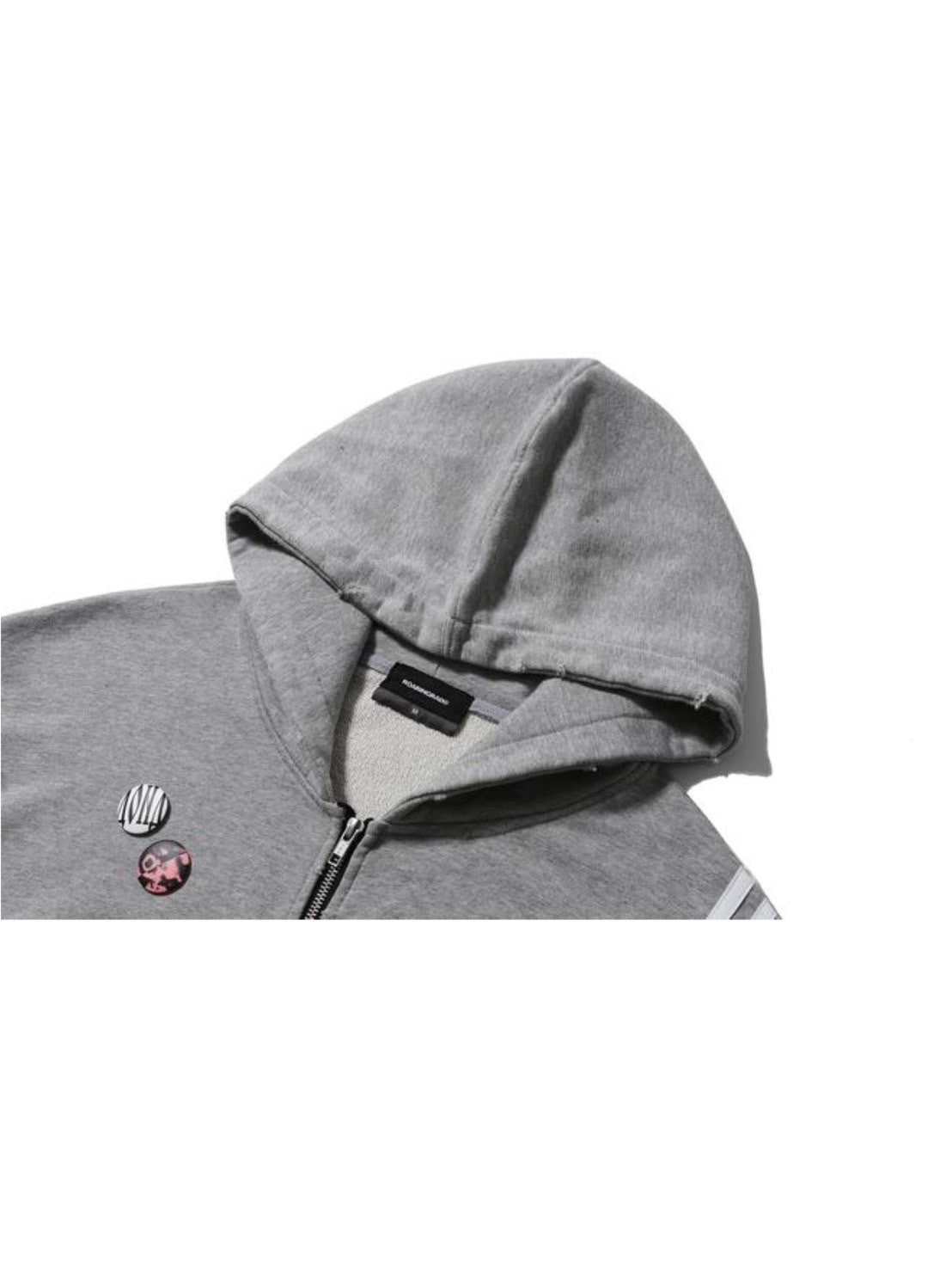 【roaringrad】WASHED HOODIE ZIP-UP 1