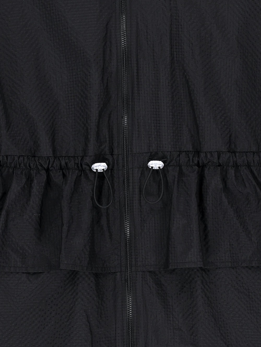 【TUOMIO】FRILL LAYERED HOOD JACKET