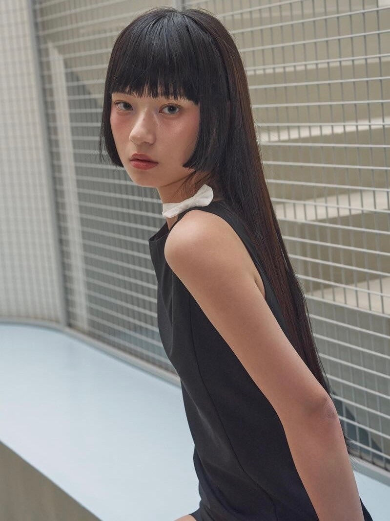 【ODDONEOUT】RIBBON SLEEVELESS ONE PIECE / 【オッドワンアウト】リボンタンクトップワンピース