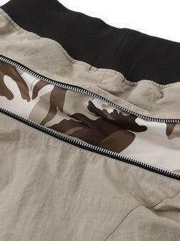 【roaringrad】ZIPPER SAGGING BERMUDA PANTS