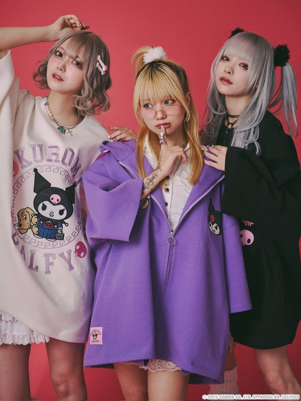 【GALFY×KUROMI】みんな大好きボンディングBIG TEE