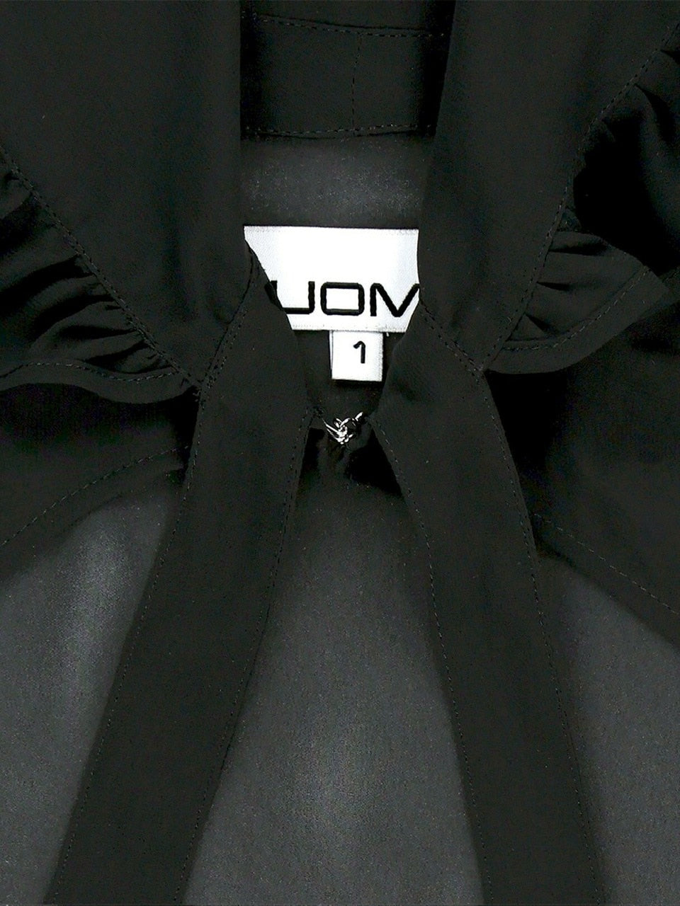 【TUOMIO】CHIFFON HOODED BOLERO / 【トゥオミオ】シフォンフードボレロ