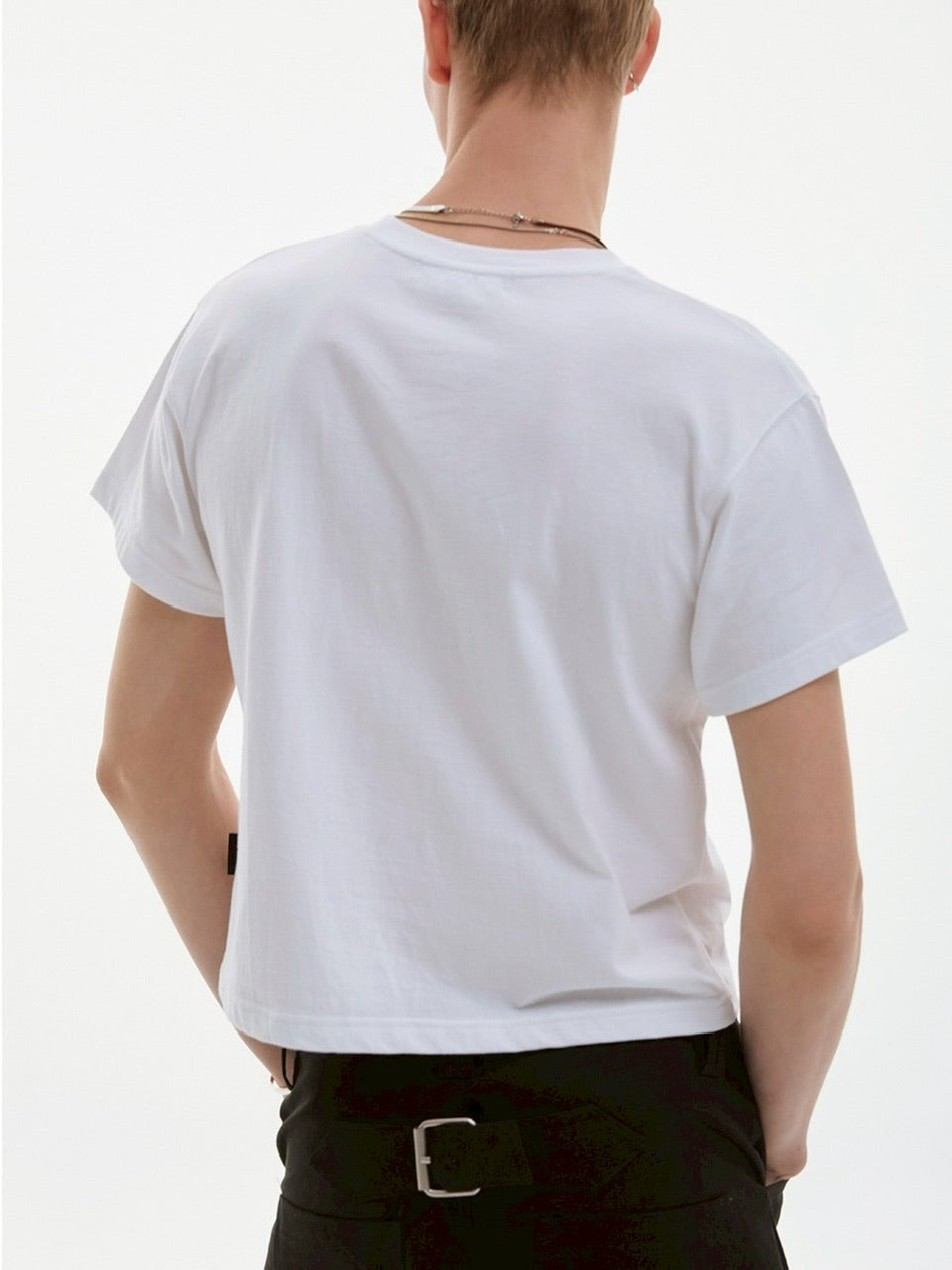 【ESC STUDIO】shaky t-shirt/ 【イーエスシーステュディオ】シェイキーロゴ半袖Tシャツ