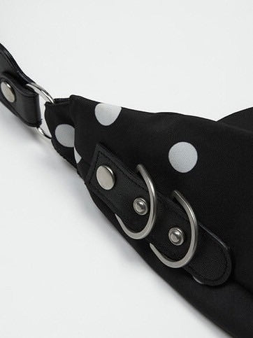 【NOT KNOWING】Braided Dot Shoulder Bag / 【ノットノーイング】ブレイデッドドットショルダーバッグ