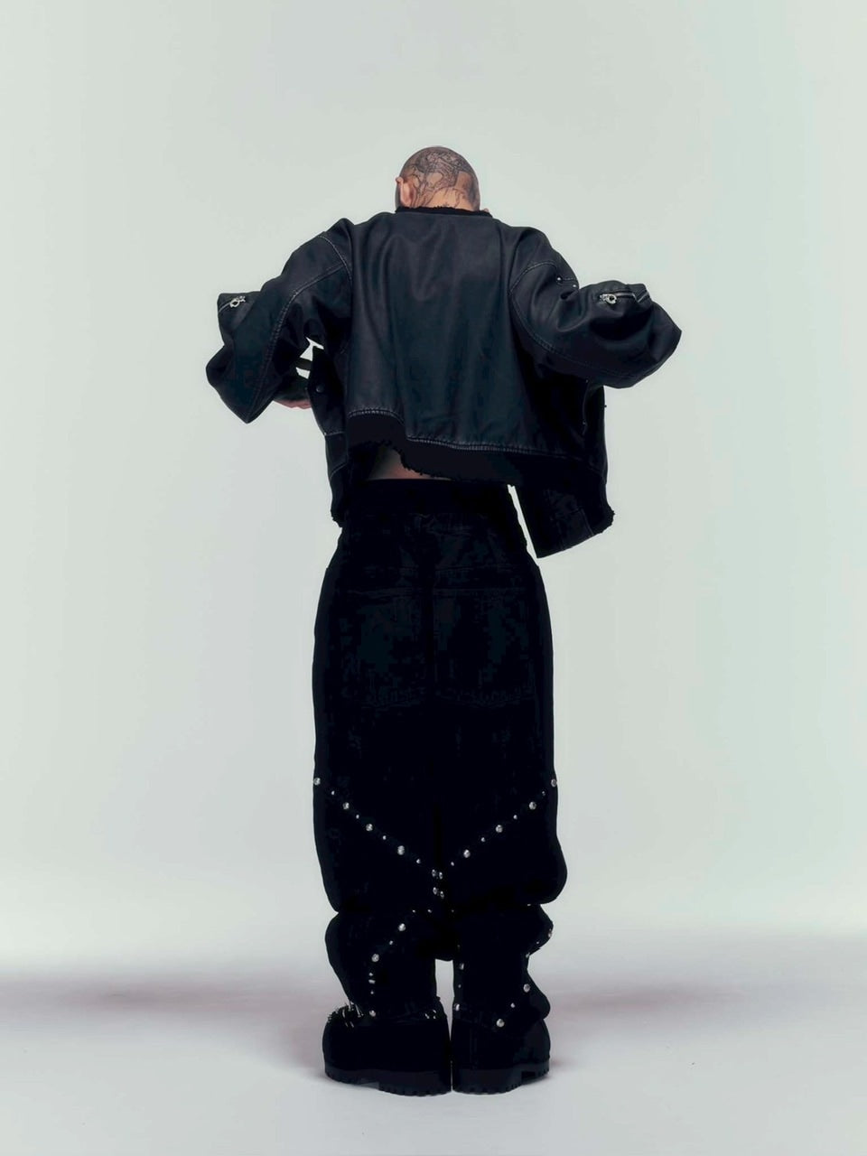 【DIG YOUR OWN GRAVE】DOUBLE UP PANTS /【ディグユアオウングレイブ】ダブルアップデニムパンツ