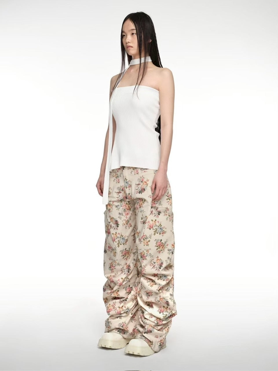 【NACHE】STRAP KNIT TANK TOP