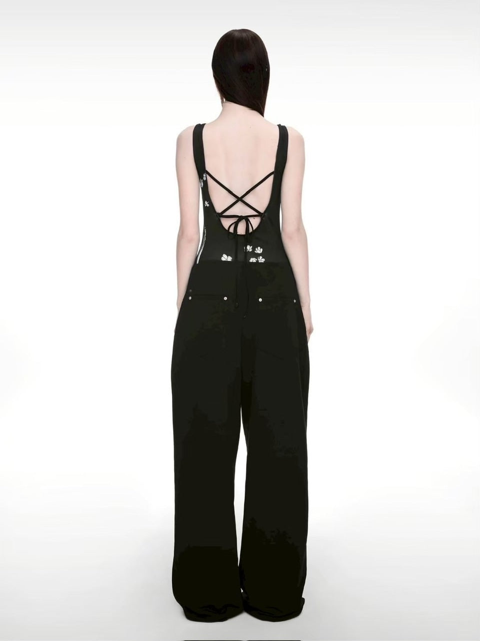 【NACHE】DRAWING SWEAT PANTS (UNISEX)