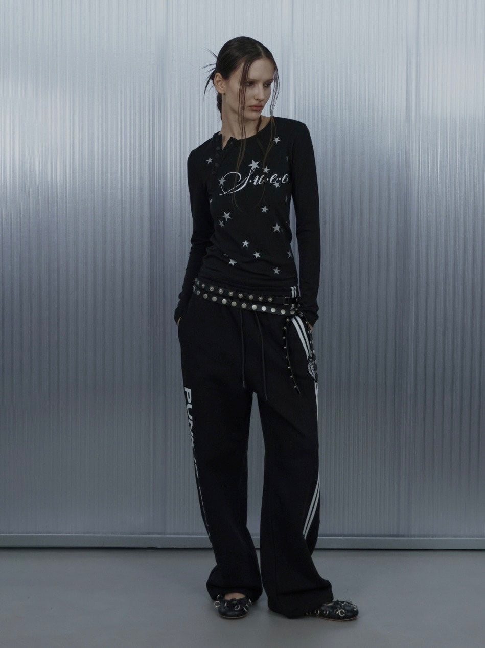 【SETUP‐EXE】PUNK WAPPEN SWEATPANTS / 【セットアップエグゼ】パンクワッペンスウェットパンツ