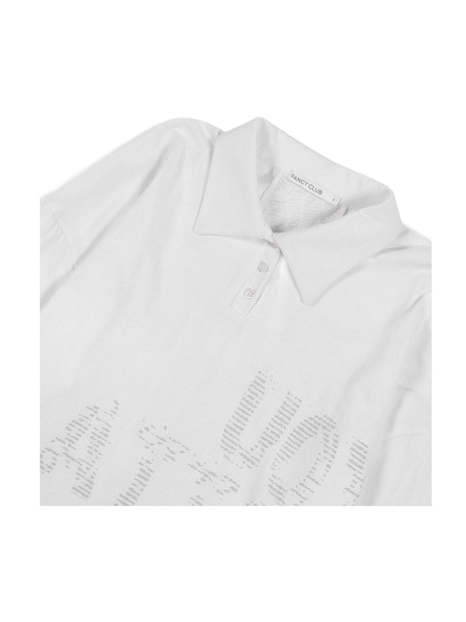 【FANCY CLUB】BACK CROSS OVER FIT COLLAR TEE / 【ファンシークラブ】バッククロスオーバーフィットカラー長袖Ｔシャツ