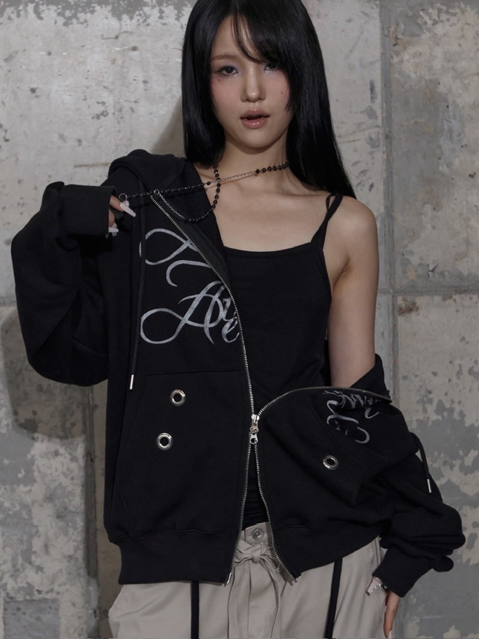 【FANCY CLUB】2-WAY STRAP SLEEVELESS / 【ファンシークラブ】ツーウェイストラップキャミソール