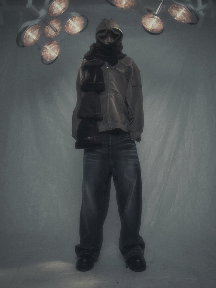 【SURGERY】surgery remake pigment hood jacket / 【サージェリー】サージェリー リメイク ピグメント フード ジャケット