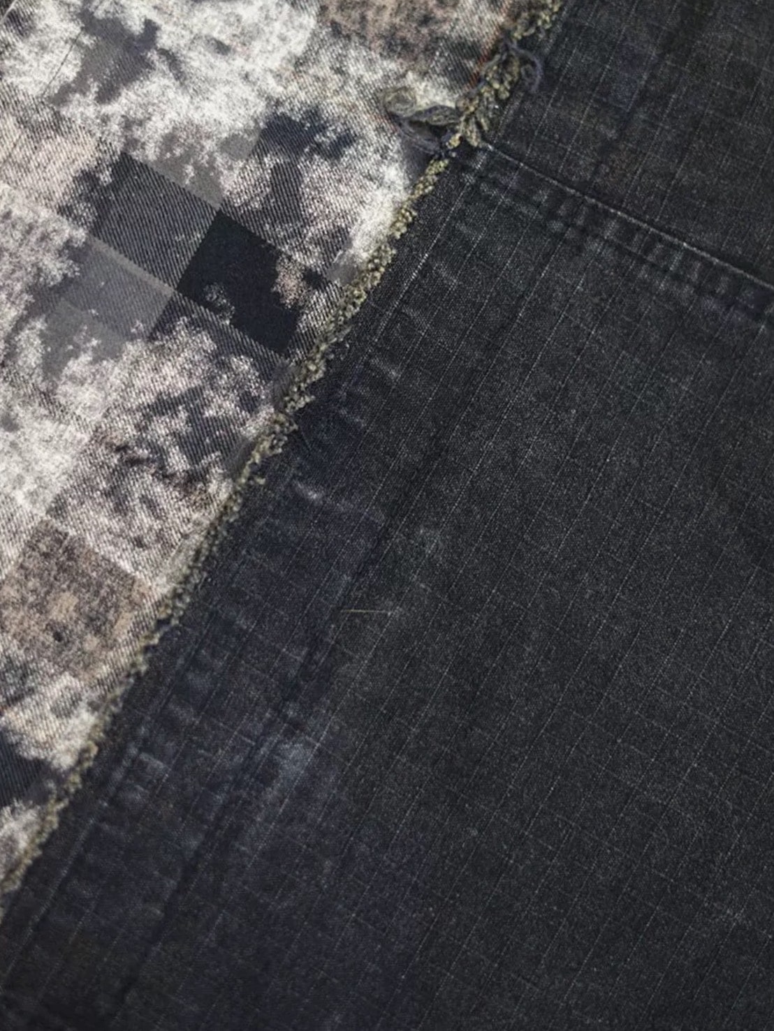 【Cest Nous】Baroque Jacket / 【セヌー】ハイネックバロックジップアップデニムジャケット