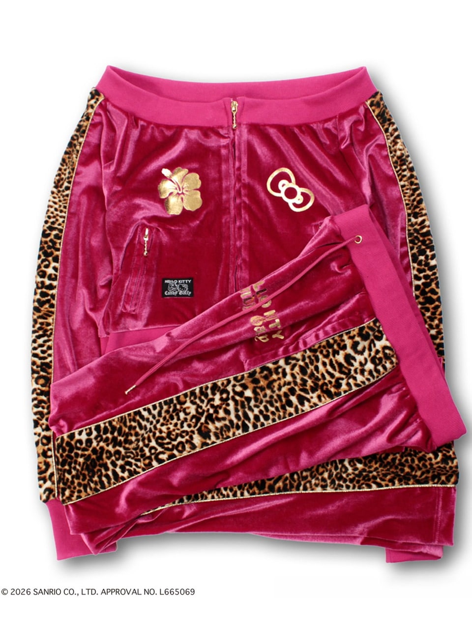 【GALFY×KITTY】いにしえキティギャルSET UP / 【ガルフィー×キティー】ギャルジャージセットアップ