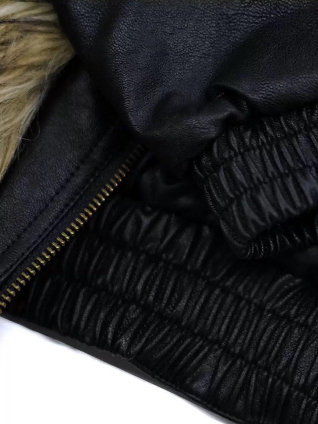 【Cest Nous】Oversize Fur collar Jacket / 【セヌー】オーバーサイズファーカラーコーティングジャケット