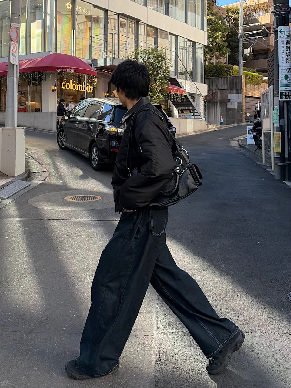 東京店WEB限定受注制【Chikashitsu +】balloon wide denim pants / 【チカシツプラス】バルーンワイドデニムパンツ (2color)