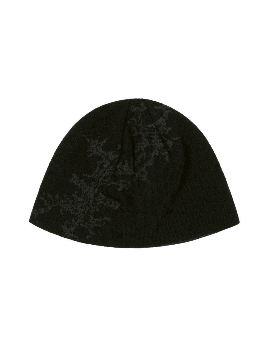 【AAKAM】Gothic Graphic Beanie