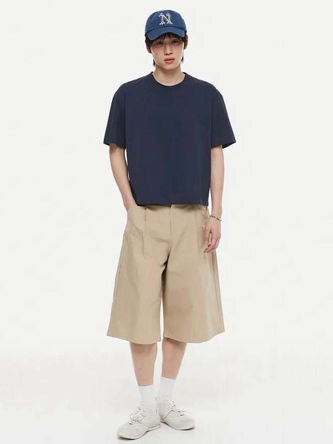 【DNSR】Compact Cotton Crop T-Shirt
