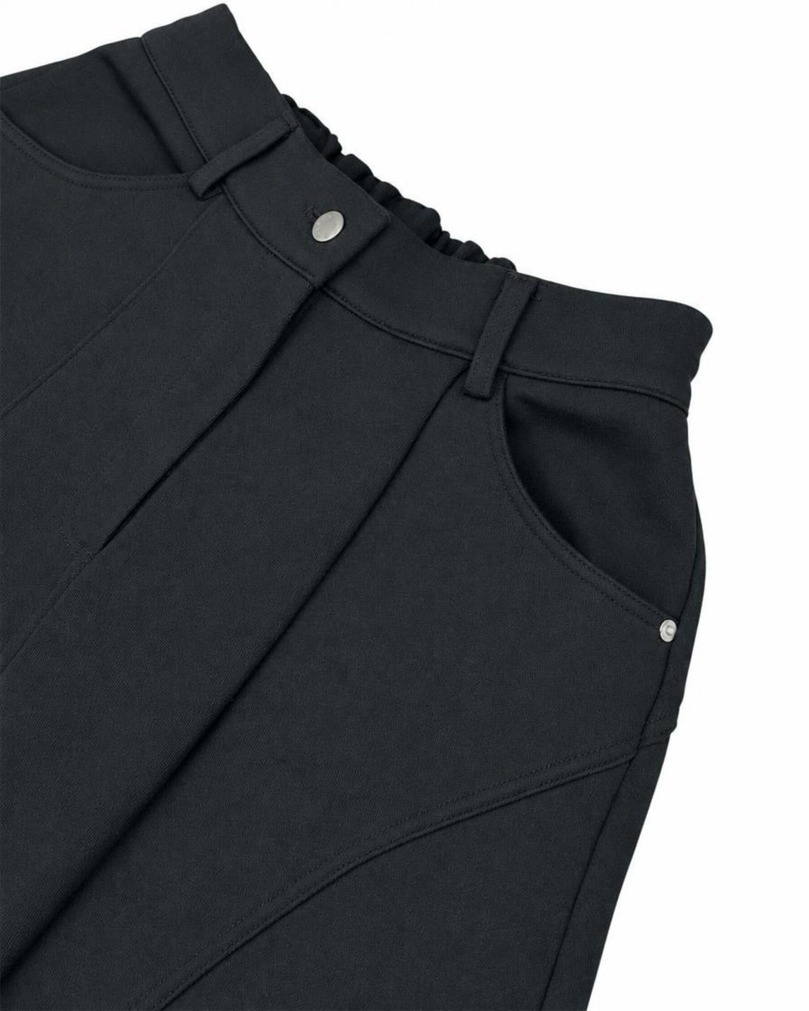 受注制【nmtc+】Curved Seam Wide Sweat Pants (2color)