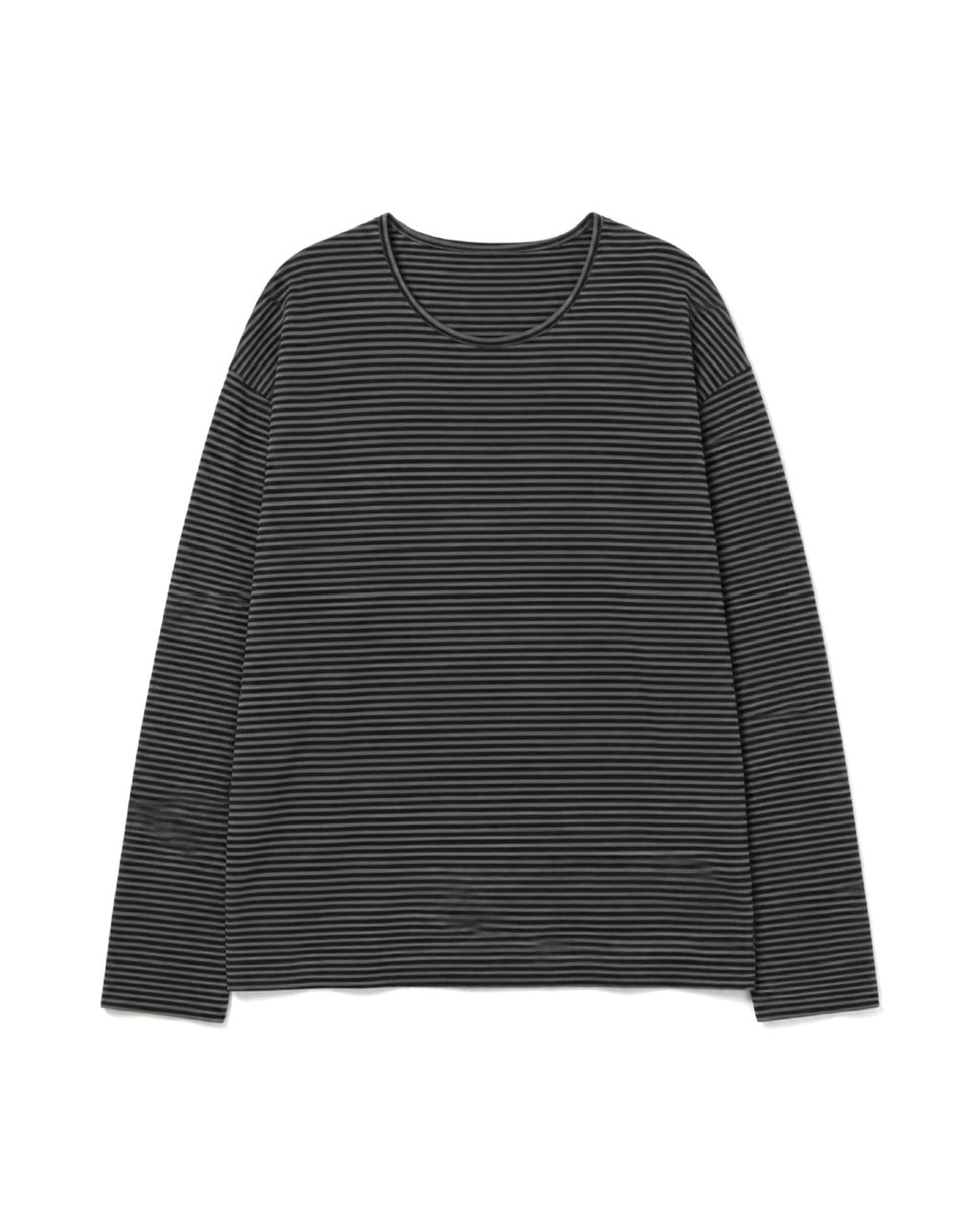 受注制【LUV CODE】stripe long sleeve tee 2 (2color)