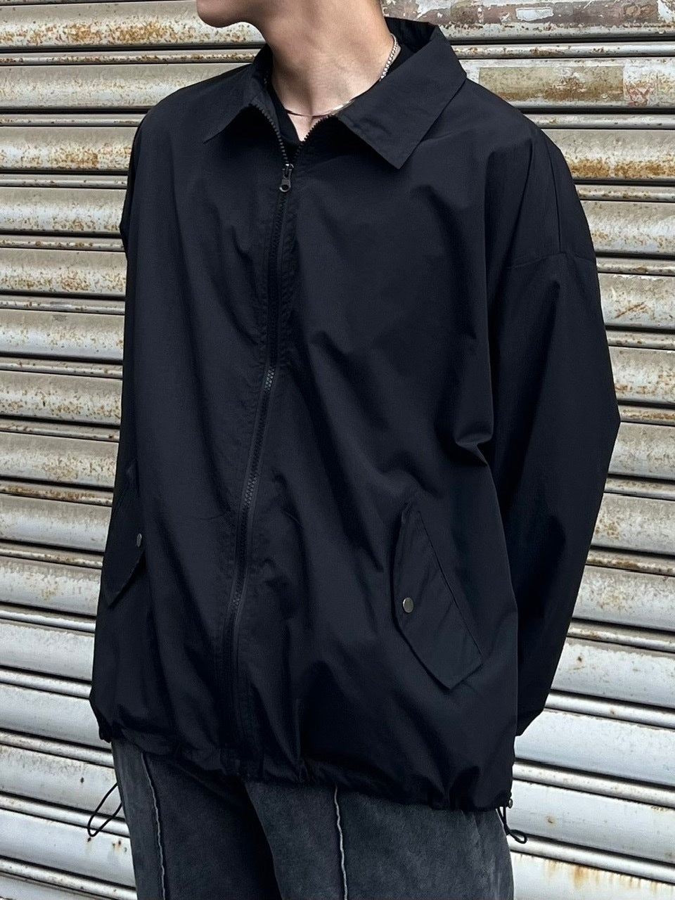 受注制【Chikashitsu +】nylon blouson (4color)