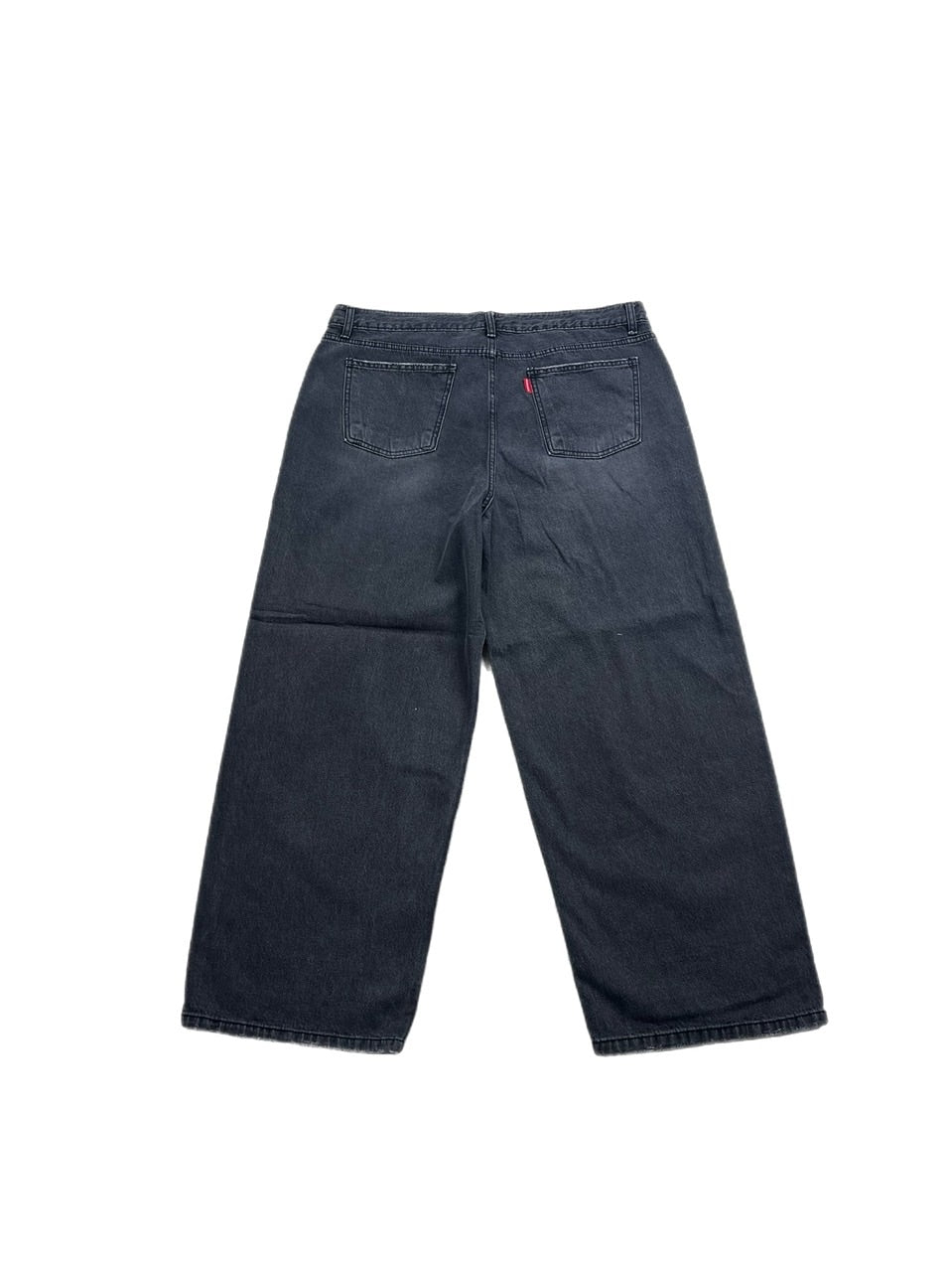 受注制【Chikashitsu +】rope wide denim pants (3color)
