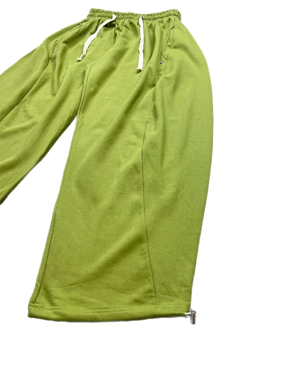 【Chikashitsu +】side button balloon sweat pants (3color)