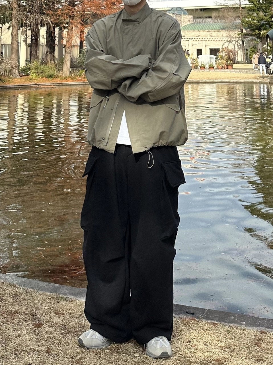 受注制【Chikashitsu +】cotton blouson(3color) / 【チカシツプラス】コットンジャケット