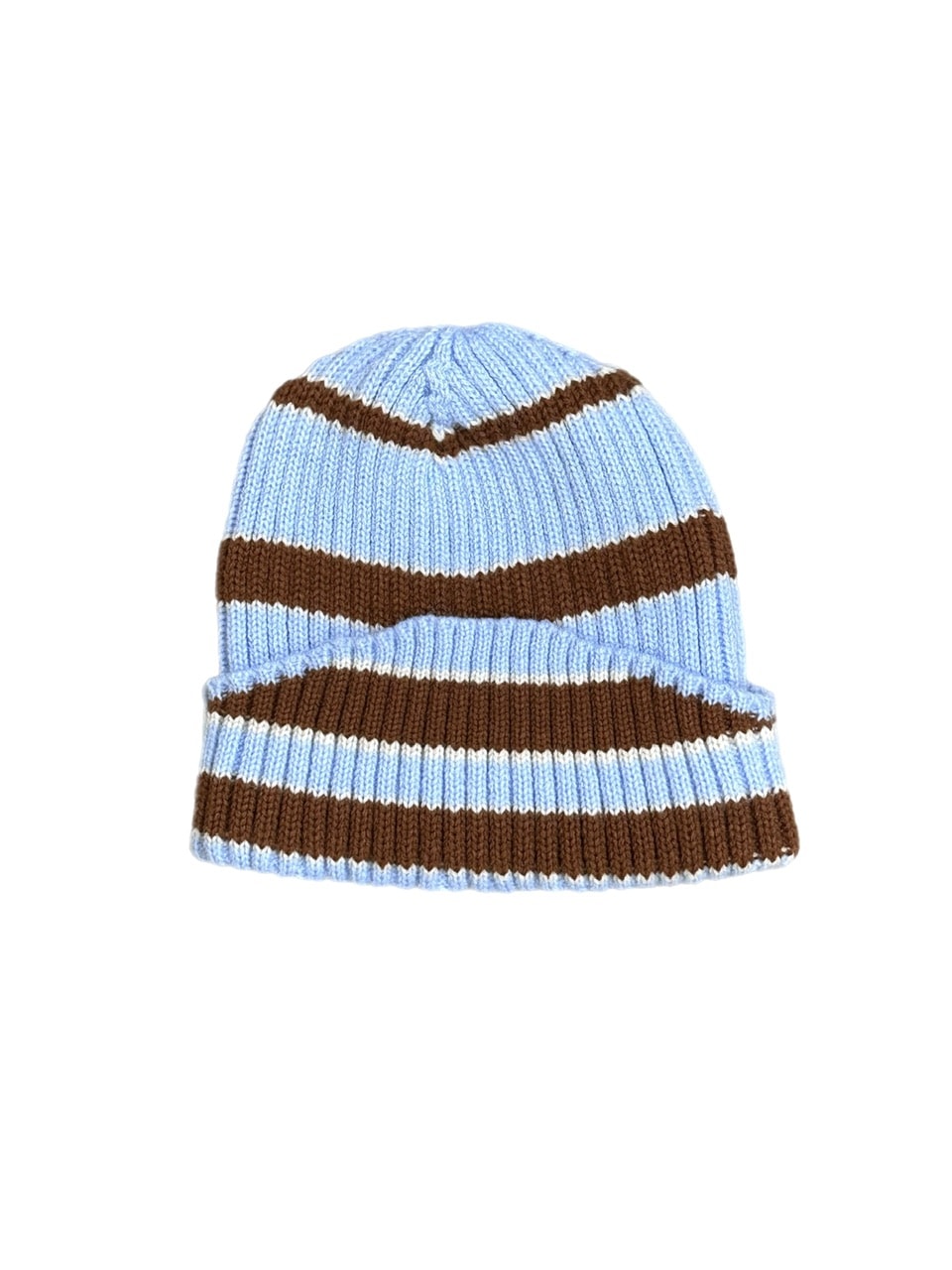 受注制【Chikashitsu +】border beanie (7color)