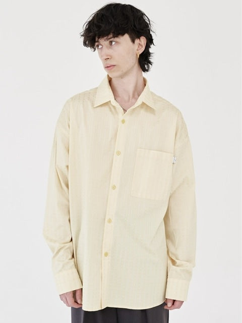 【RE:ON STUDIO】ETHNIC OVERSIZED SHIRT